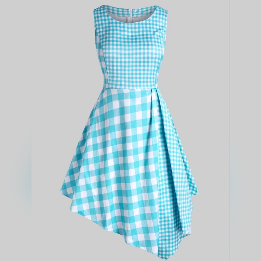 Vintage Asymmetrical Dress